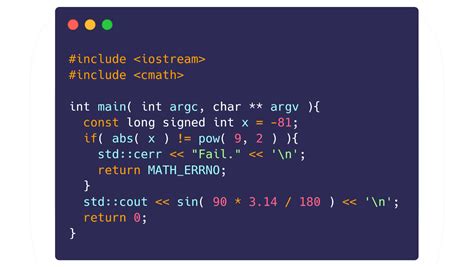 cmath absolute value|C++ <cmath> abs() Function .